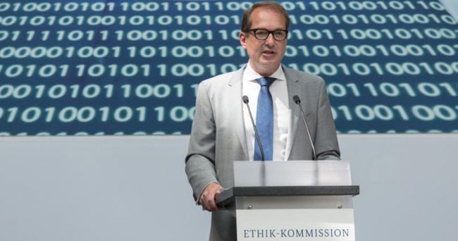 BMVI ethics commission connected automated driving v2