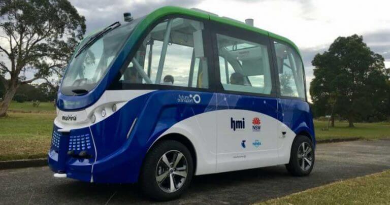 NSW driverless bus trial