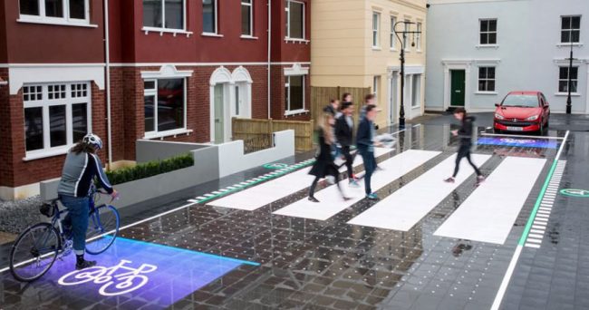 London responsive pedestrian crossing by Umbrellium