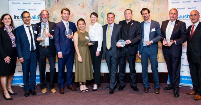 ITS Australia 2017 Awards winners