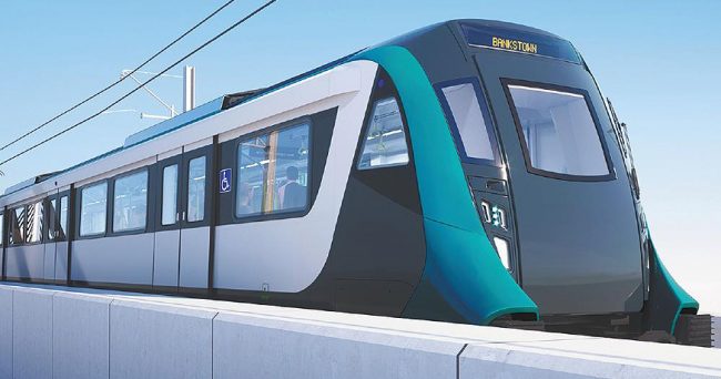 Sydney Metro driverless train