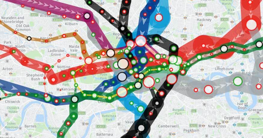 Tube Heartbeat: a data visualisation bonanza