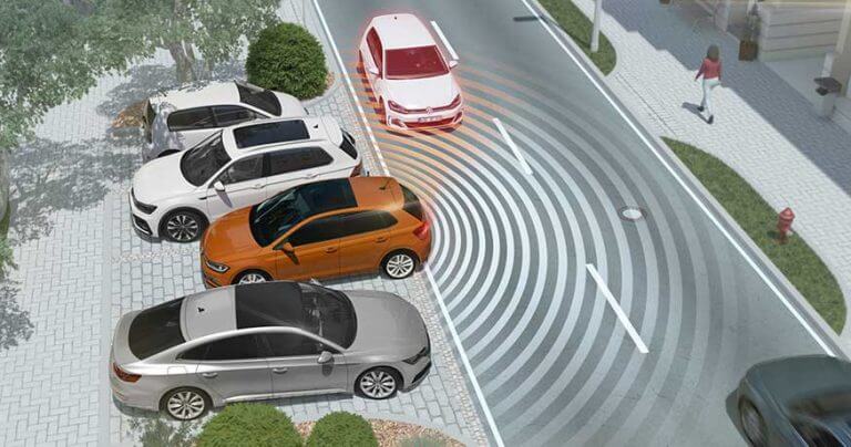 VW Blind Spot Detection and Park Assist