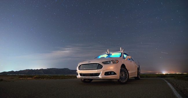Ford autonomous research car