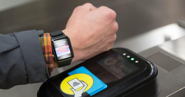 cubic fare payment with wearable