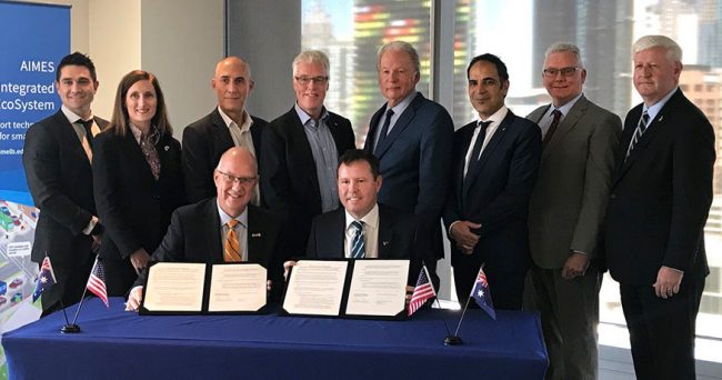 Australia and city of Michigan MOU
