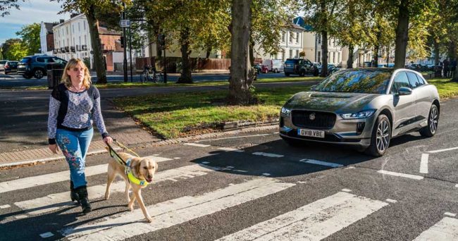 Jaguar I-PACE Audible Vehicle Alert System