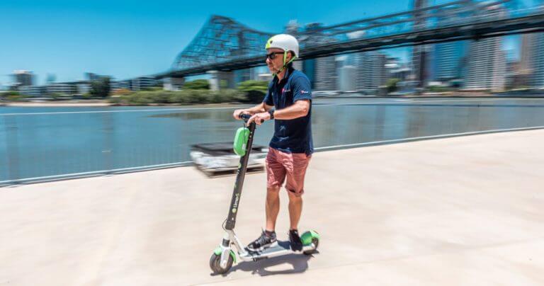 Lime Scooter, Storey Bridge, Brisbane