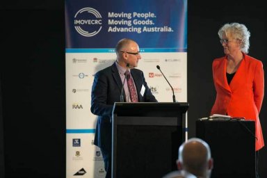 Transport of Tomorrow conference 2019 Maureen Thurston and Jeff Kasparian
