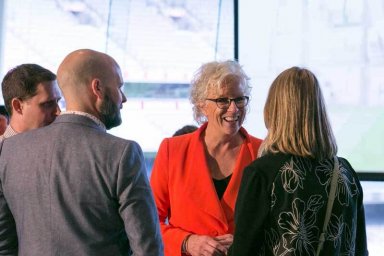 Transport of Tomorrow conference 2019, Maureen Thurston and Russ Yell and Kate Mackay