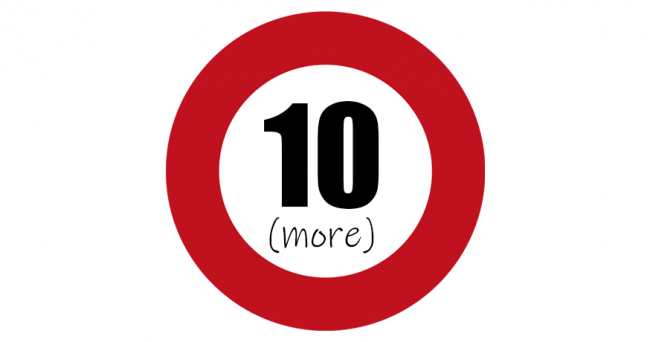 10 more