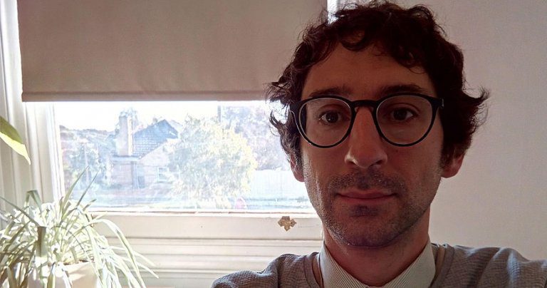 Bruno Spandonide working from home