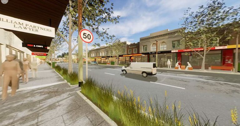 TfNSW Safe Spaces interactive survey illustration