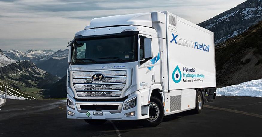 World's First Mass-produced Hydrogen Powered Truck