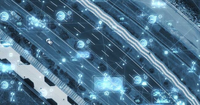 V2X concept illustration