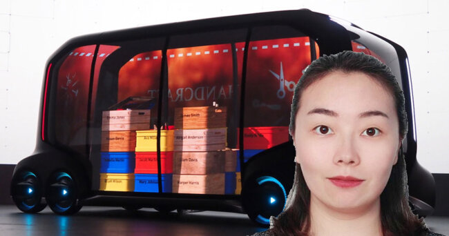 Jun Li and autonomous mobile locker