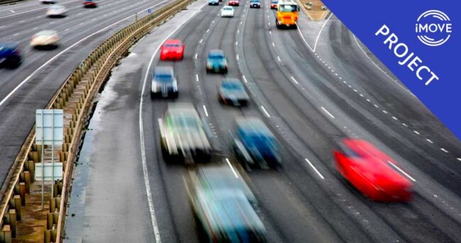 iMOVE project 1-052 lead image - monitor share high speed road travel safer roads