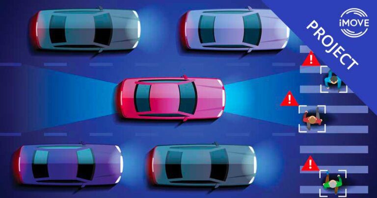 iMOVE project 5-004 lead image - CAVs in crowded pedestrian environments