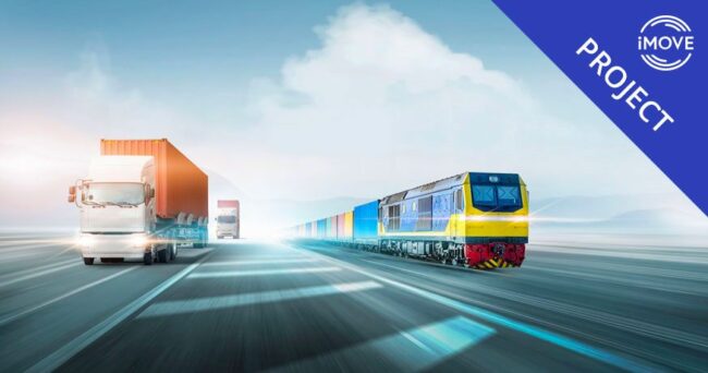 iMOVE project 6-013 lead image - road and rail freight emission reduction