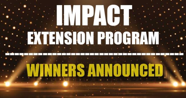 iMOVE Impact Extension Program winners announced