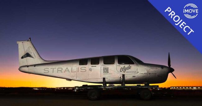 Illustratcie graphic for iMOVE project 6-035 hydrogen-electric aircraft v2