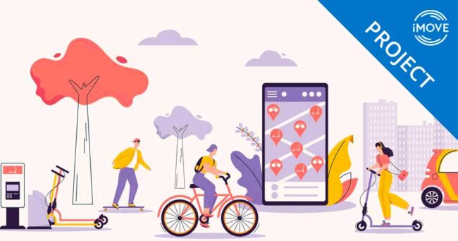 iMOVE project 3-030 - Road-use activity data cyclists pedestrians micromobility