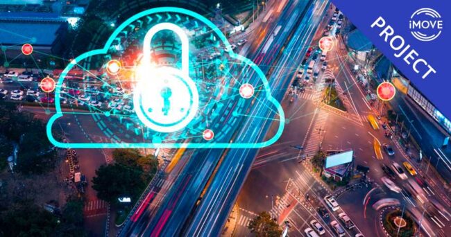 Illustrative graphic for iMOVE project 1-087 - Privacy cybersecurity elements operational C-ITS