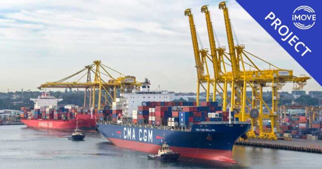 Illustrative graphic for iMOVE project 2-030 NSW Freight Policy Research Program - Modules 1-3