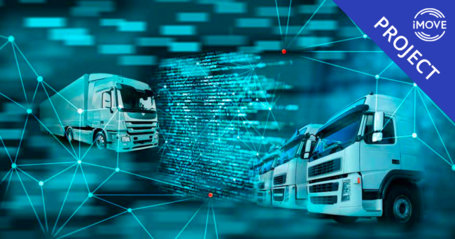 Illustrative graphic for iMOVE project 2-033 Road freight origination-destination inference