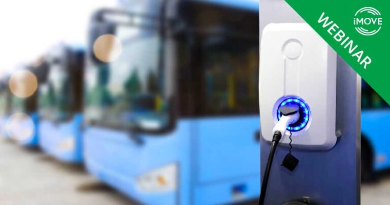illustrative graphic for electric bus charging webinar