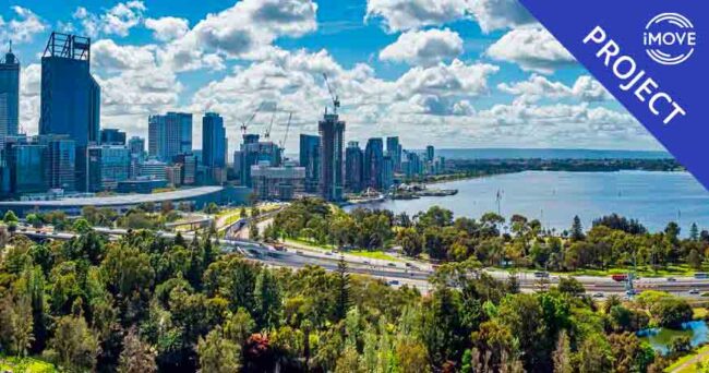 Illustrative graphic for iMOVE project 6-050 - Low-carbon transit-oriented-development precincts