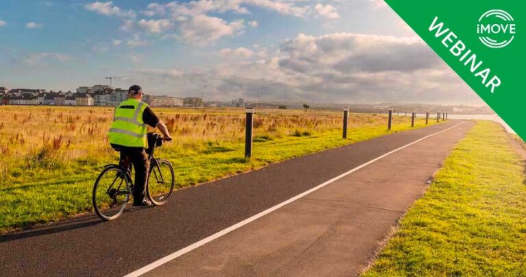 Illustrative graphic for Encouraging active transport in regional areas - webinar