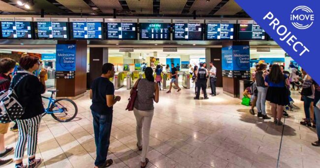 Illustratice image for iMOVE project 3-048 - Sensory sensitivity wayfinding for complex public transport hubs