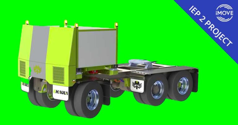 Illustrative image for iMOVE project 2-039 - Powering the future of freight - Electric trailers and dollies