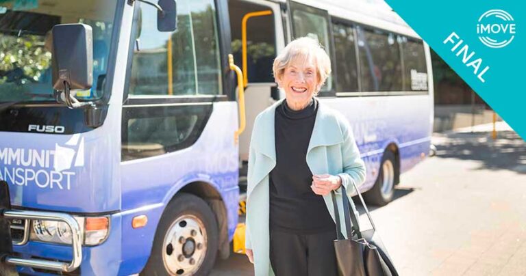 Illustrative graphic for iMOVE project 6-030 outcomes - National Community Transport Pricing model