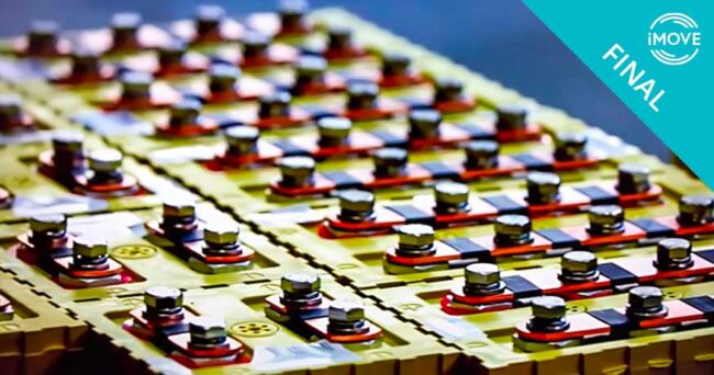 Illustrative image for iMOVE project 6-031 outcome article - An afterlife ecosystem for electric vehicle batteries