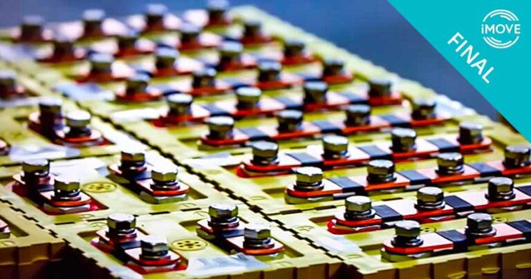 Illustrative image for iMOVE project 6-031 outcome article - An afterlife ecosystem for electric vehicle batteries