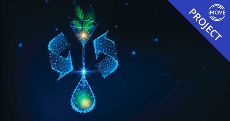 Illustrative graphic for iMOVE project 6-060 - Low Carbon Liquid Fuels Knowledge Hub