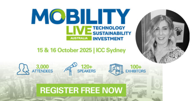 Mobility Live event and Lee-Ann Breger