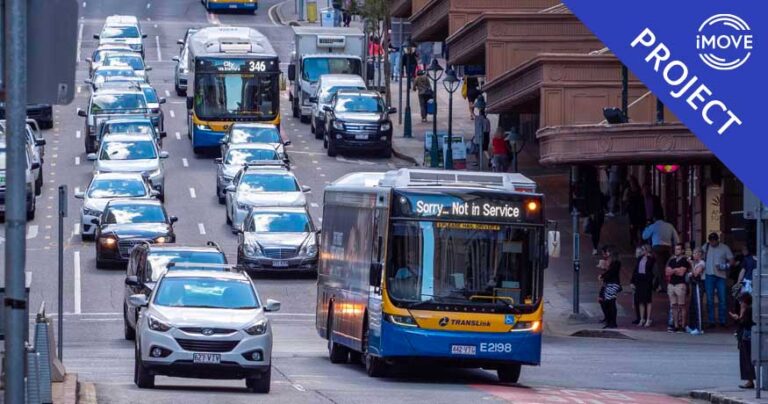 Illustrative image for iMOVE project 1-113 - Transit signal priority to improve flow buses Brisbane