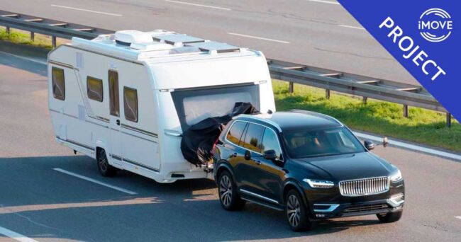 Illustrative image for iMOVE project 1-106 - Trailer safety control caravans trailers