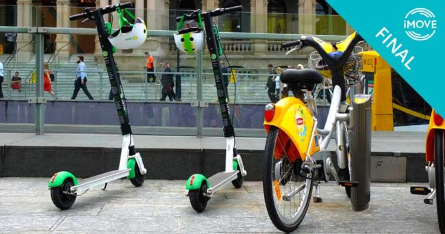 Illustrative image for iMOVE project 3-038 outcomes - Active transport and travel demand in Brisbaner