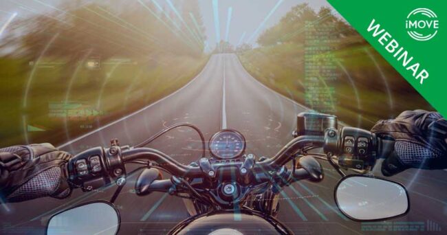Illustrative image for C-ITS for motorcycle safety webinar