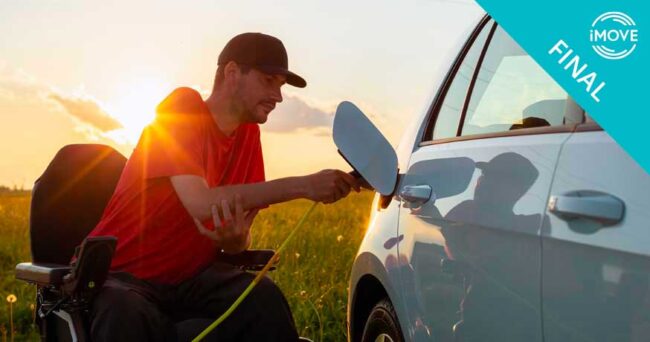 Illustrative image for iMOVE project 6-018 outcomes - Enabling accessible electric vehicle charging