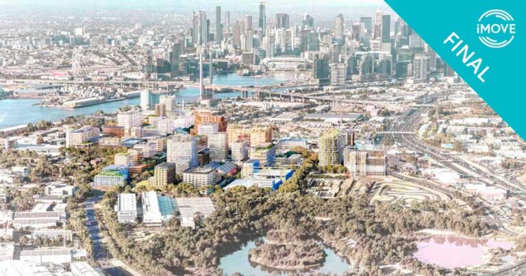 Illustrative image for iMOVE project 6-046 outcomes - Precinct change evaluation - Transport and land integration