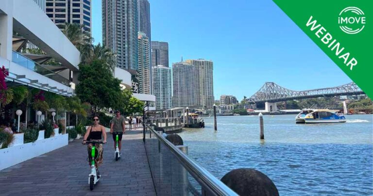 llustrative image for Assessing the connection between micromobility and 50 cent public transport fares webinar