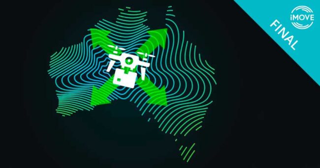 Illustrative image for iMOVE project 2-035 outcomes - Flight testing the Gap Drone ATLAS-C